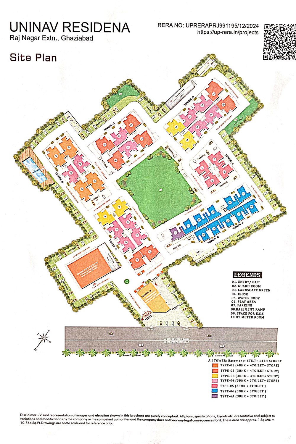 Uninav Residena Master Plan